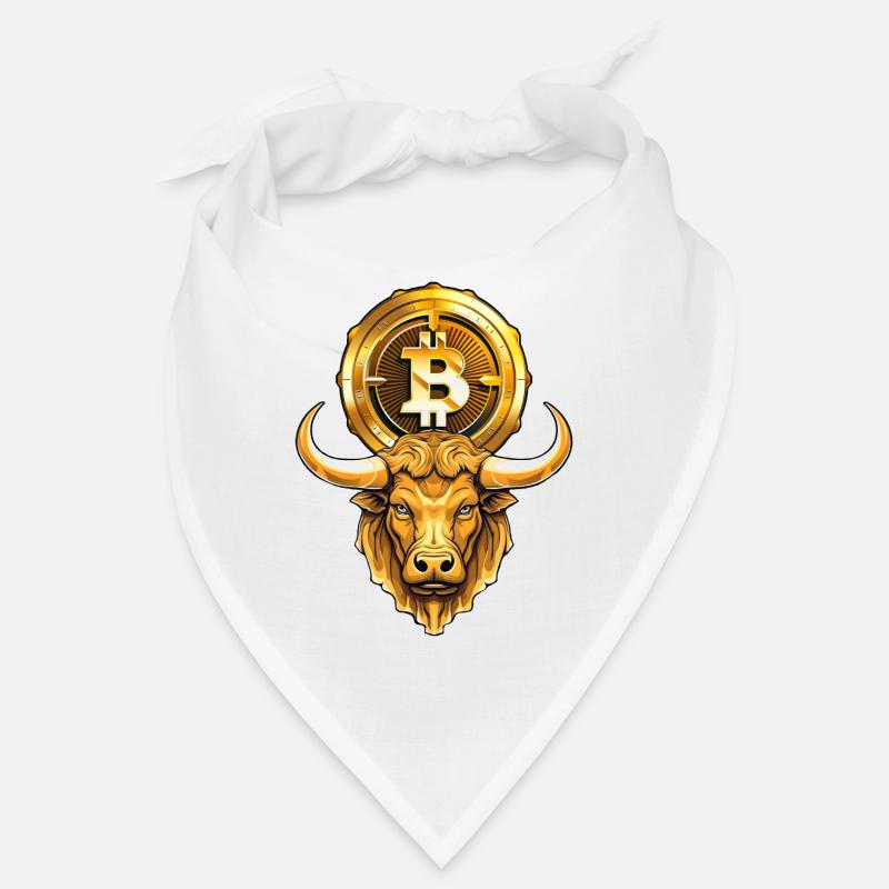 Crypto Bull Funny Cryptocurrency Trading Bandana