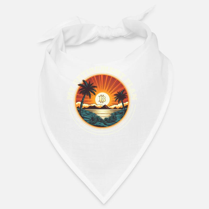 My Retirement Plan Retro Sunset Cryptocurrency Tra Bandana