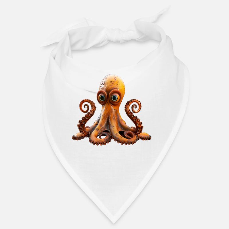 Octopus Small Octopus Cuttlefish Cute Octopus Bandana