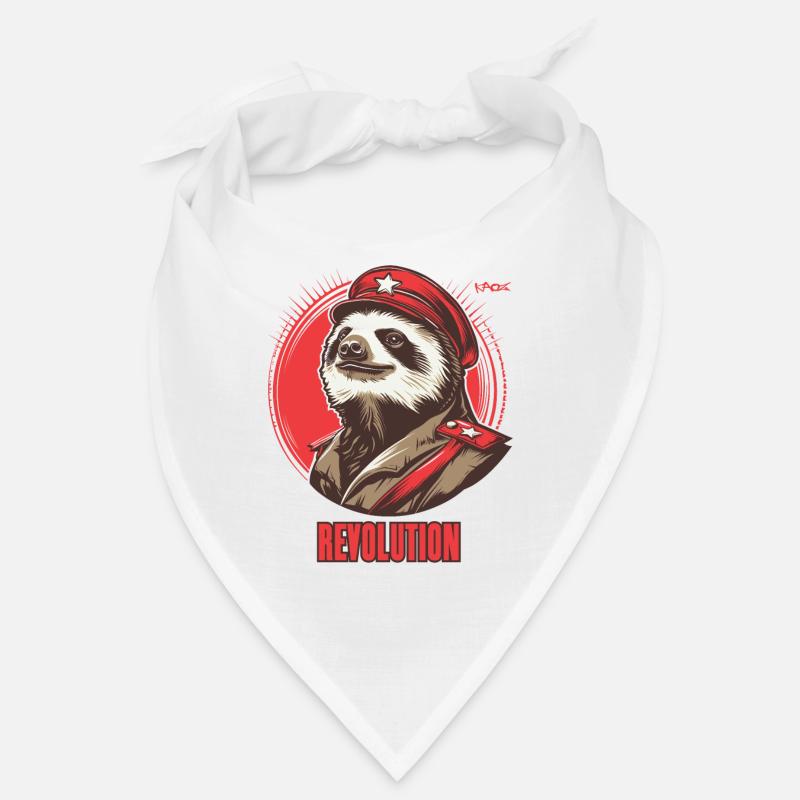 Parody Communism Sloth Comrade Revolution Bandana