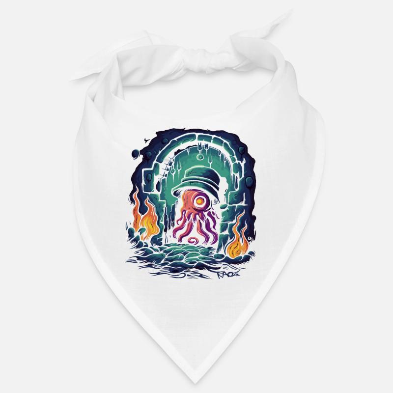 Deep Dark Dungeon Detective Octopus Bandana