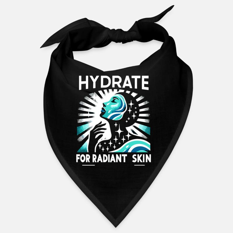 Hydration Trinken Sie Wasser Bleiben Sie Hydriert Bandana