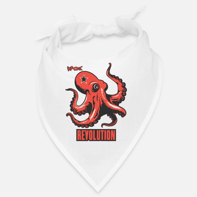 Parody Octopus Comrade Revolution Bandana