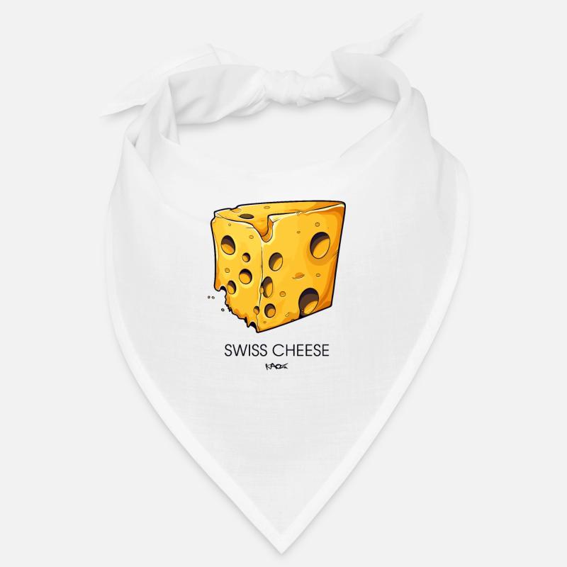 Morceau de fromage suisse Bandana
