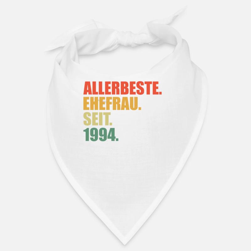 Beste Ehefrau seit 1994 30.Hochzeitstag Bandana