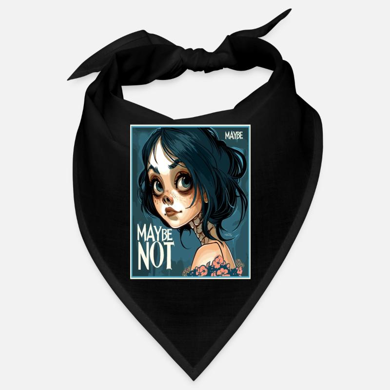 Fille d’anime comique, peut-être, peut-être pas Bandana