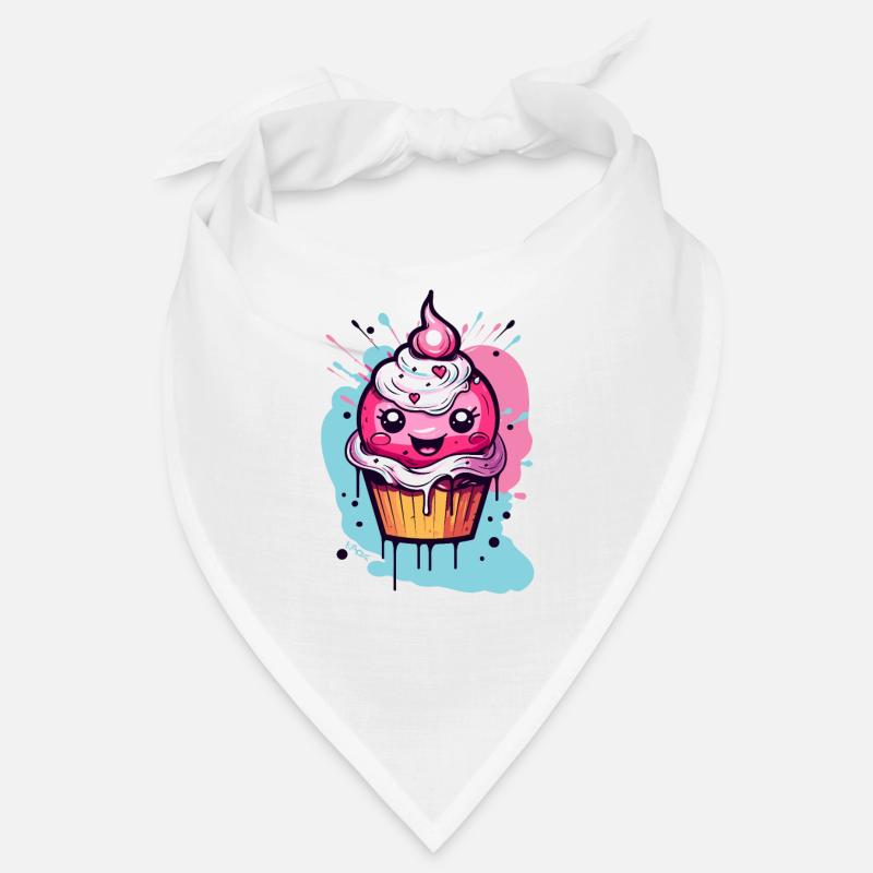 Cupcake Kawaii Super Mignon Bandana