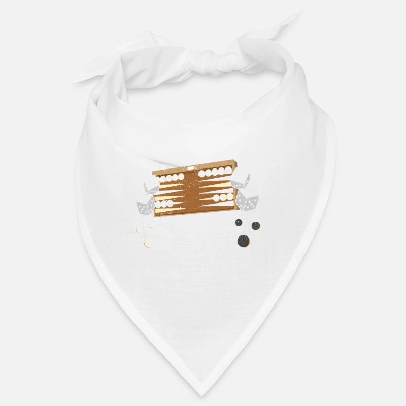 Board Game Funny Backgammon Bandana