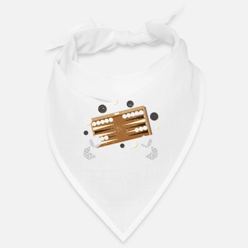 Board Game Funny Backgammon Bandana