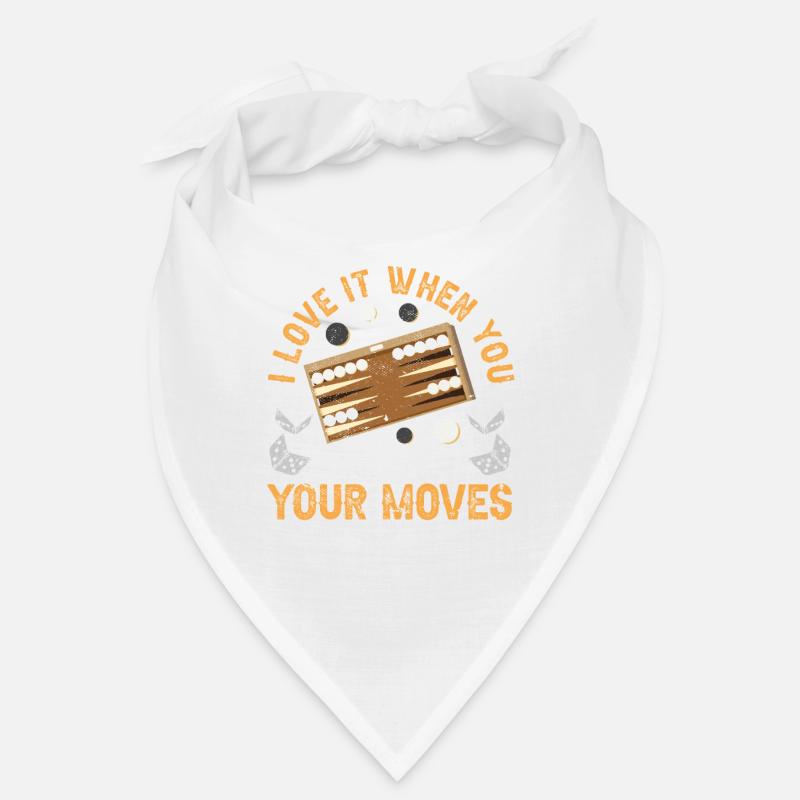Board Game Funny Backgammon Bandana