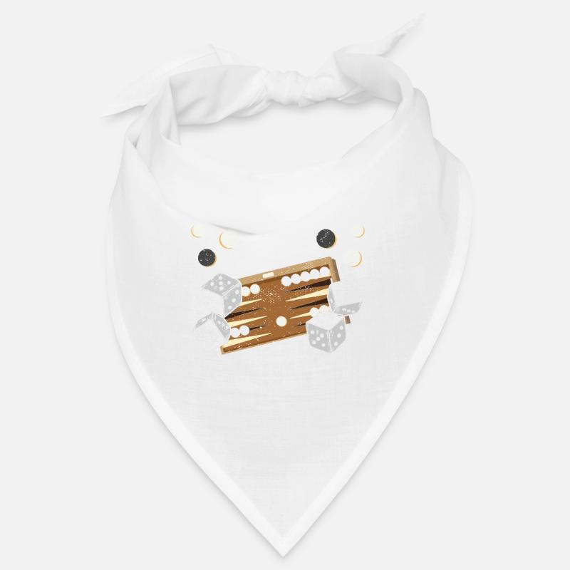 Board Game Funny Backgammon Bandana