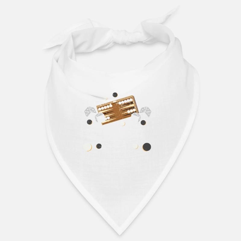 Board Game Funny Backgammon Bandana