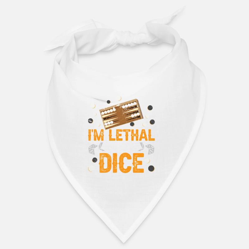 Jeu de société Backgammon drôle Bandana