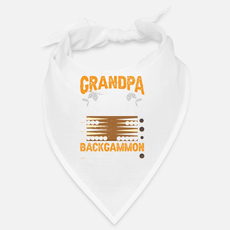 Board Game Funny Backgammon Bandana