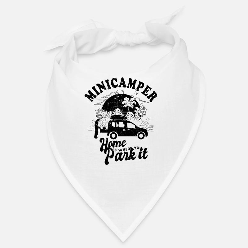 Minicamper Sprüche Camping-Camper Microcamper Bandana