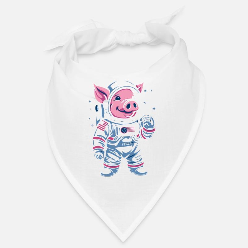 Petit Cochon : Cochon Astronaute Bandana