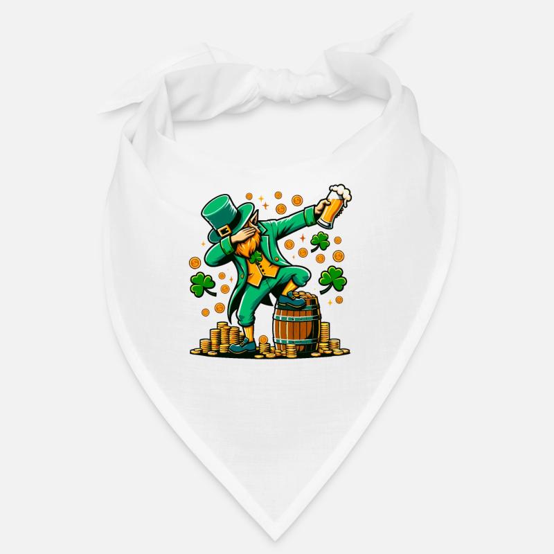 Synchronisation Leprechaun Irisches St. Patricks Day Bier Bandana