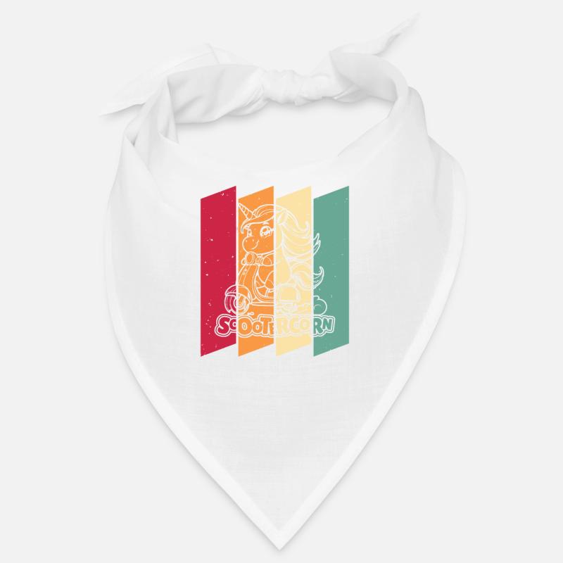 Motorroller Einhorn Scootercorn Bandana