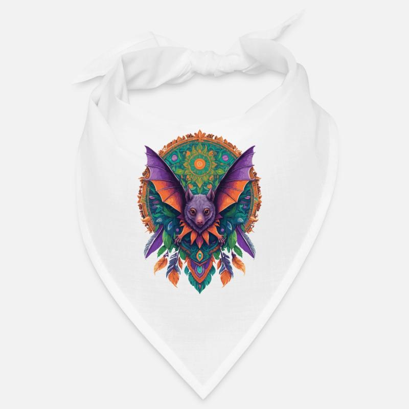 Flying Fox Mandala Dream Catcher Design Bandana