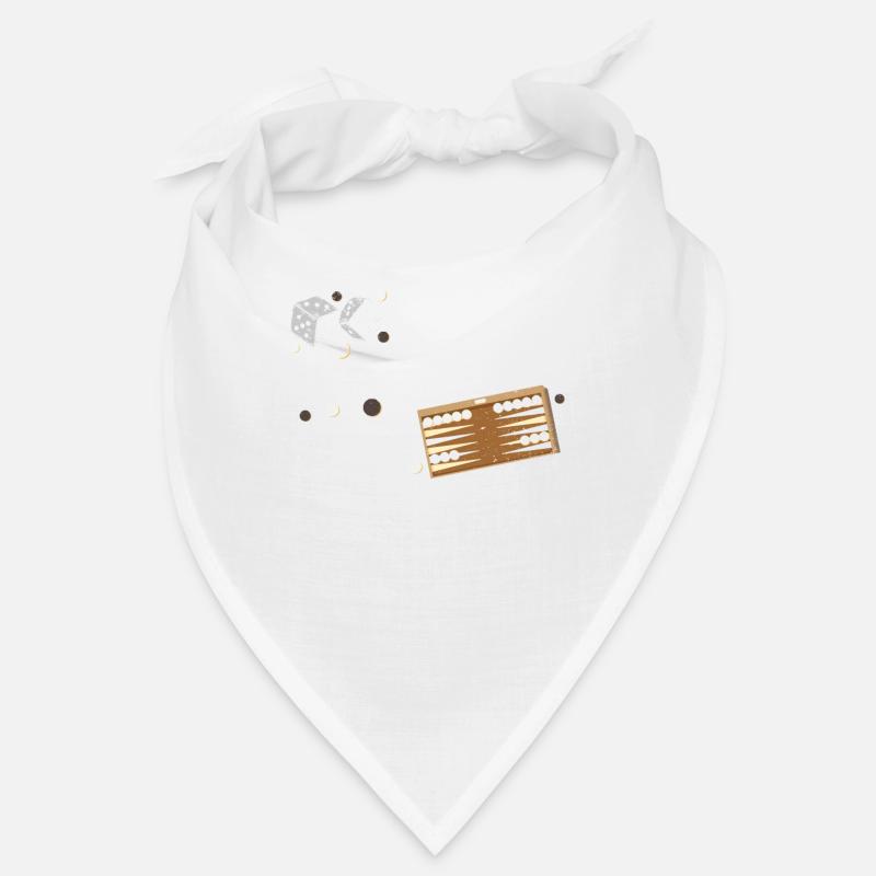 Board Game Funny Backgammon Bandana
