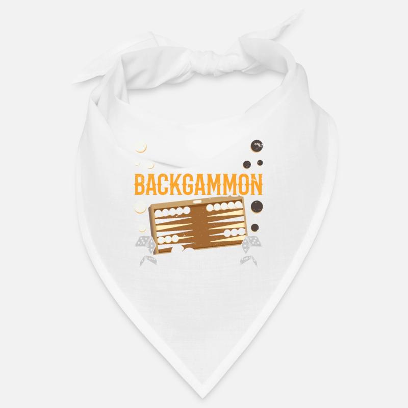 Board Game Funny Backgammon Bandana