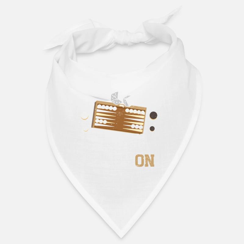 Board Game Funny Backgammon Bandana