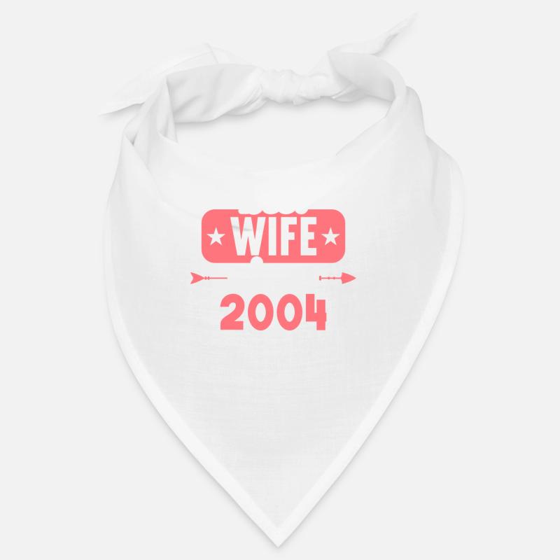Beste Ehefrau seit 2004 20.Hochzeitstag Bandana