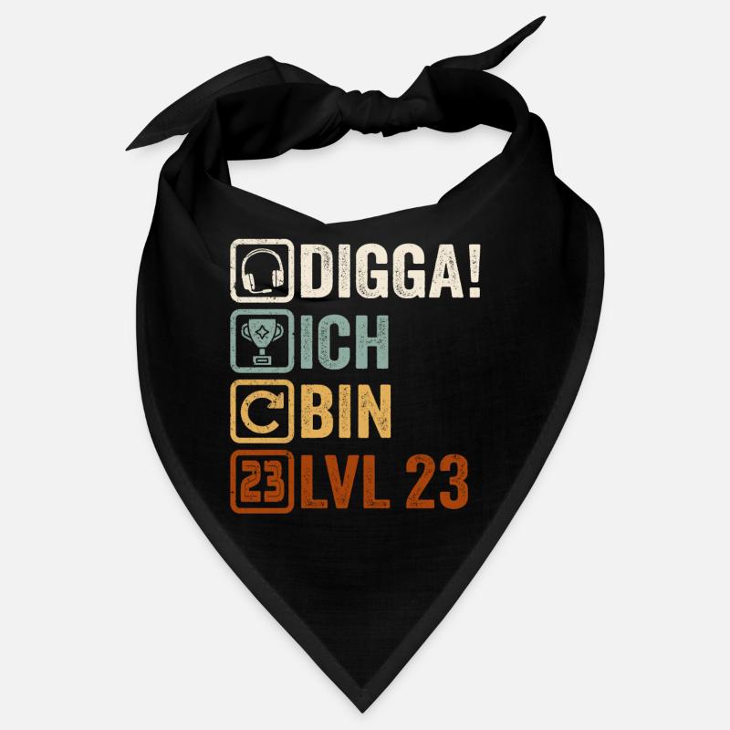 23 Geburtstag Geschenk 23. Zocker Gamer Spruch Bandana