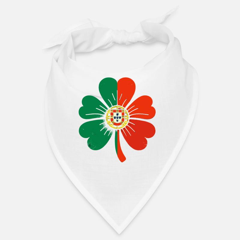 Trèfle Portugal drapeau Saint Patrick St Patricks jour Bandana
