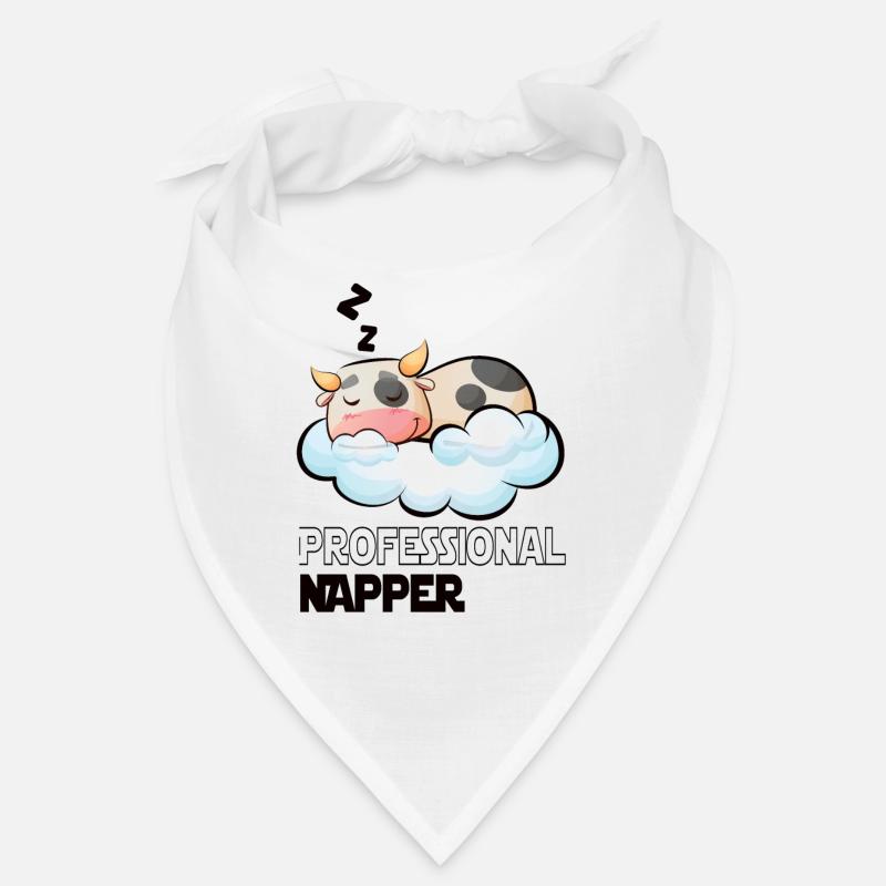 Professinonal Napper Vache Dormir Lève Tard Bandana
