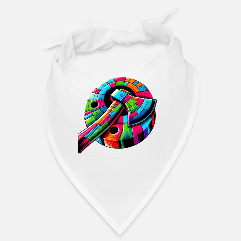 Pop Art Axt Werfen Beil Werfer Äxte Bandana