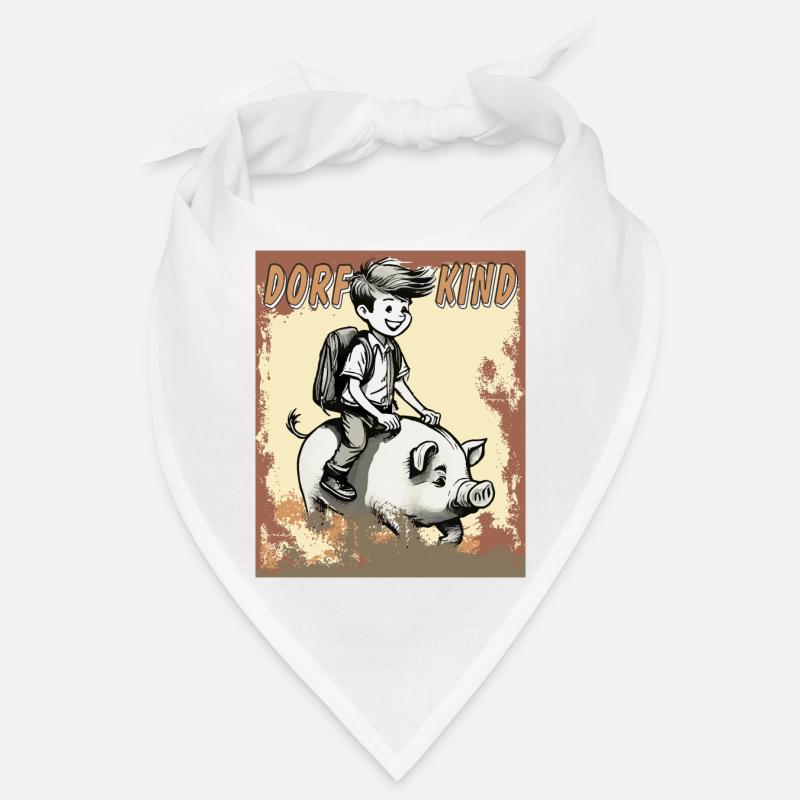 SCHWEIN KIND JUNGE Bandana
