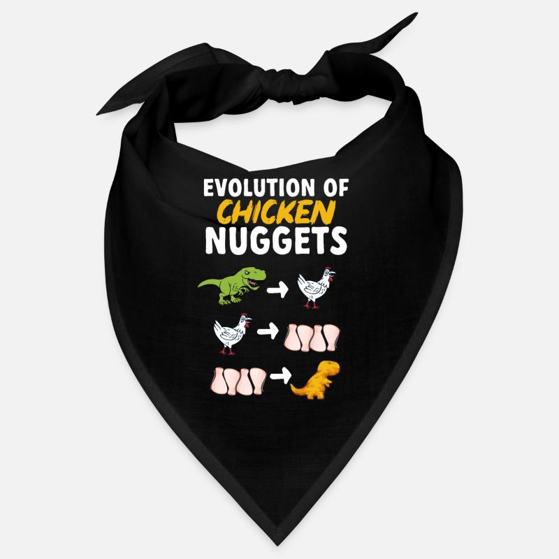 Dino Nuggets Dinosaure Croquettes de poulet Bandana