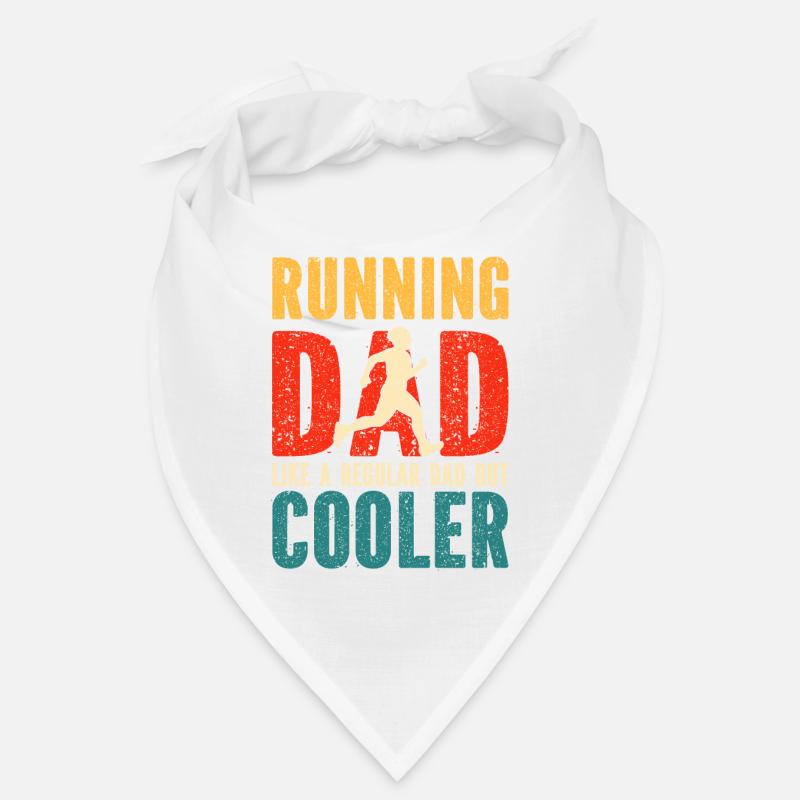 Running Dad Marathon Runner Coach Marathoner Bandana