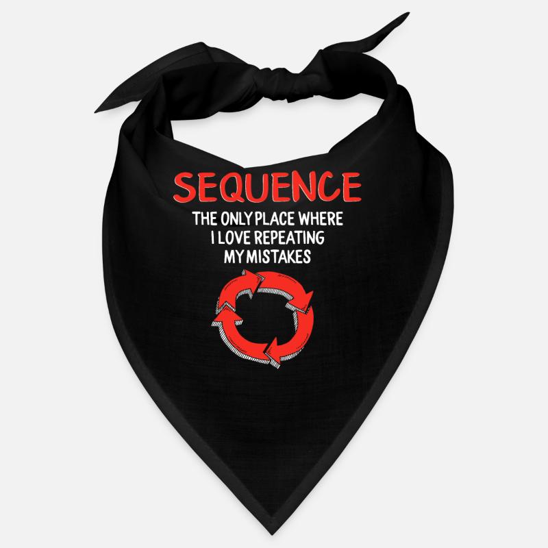 Math Shirt, Sequence The Only Place Where I Love Bandana