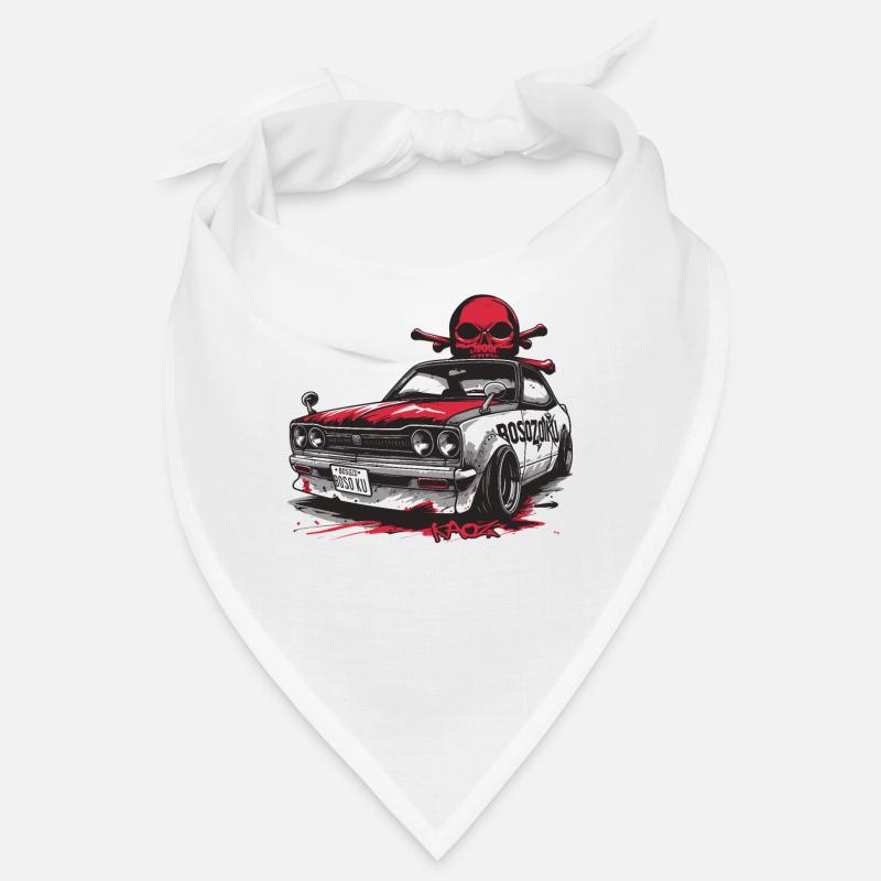 Japanisches Straßenrennen: Bosozuko JDM Retro Auto Bandana