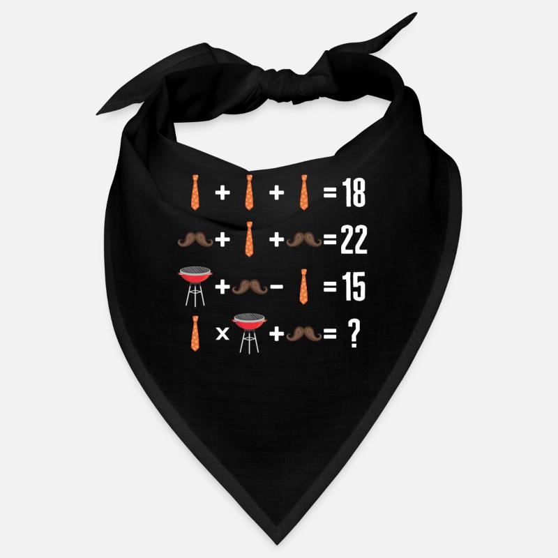 Math Shirt, Math Order Of Operation Tie Moustache Bandana