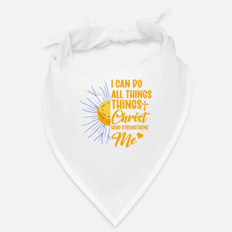 Ich Kann Alle Dinge Durch Christus Daisy Blume Tun Bandana