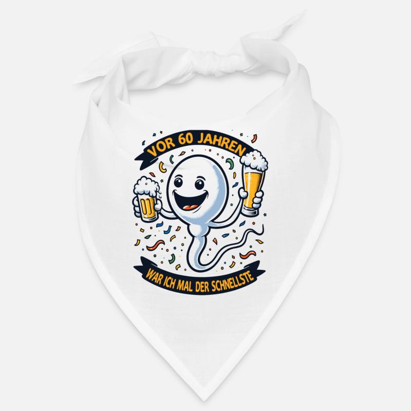 Il y a 60 ans, j’étais le plus rapide - Bandana - blanc