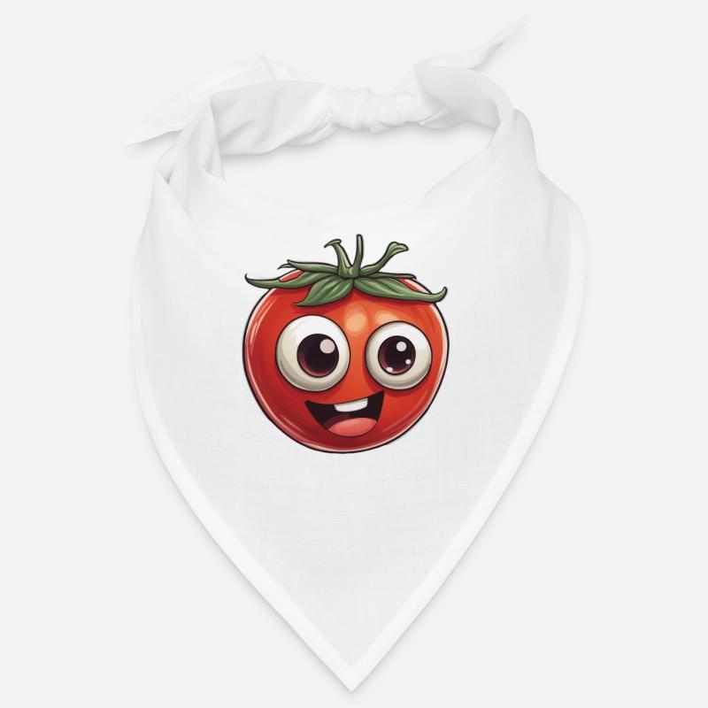 Mignon Tomate Souriant Design Bandana