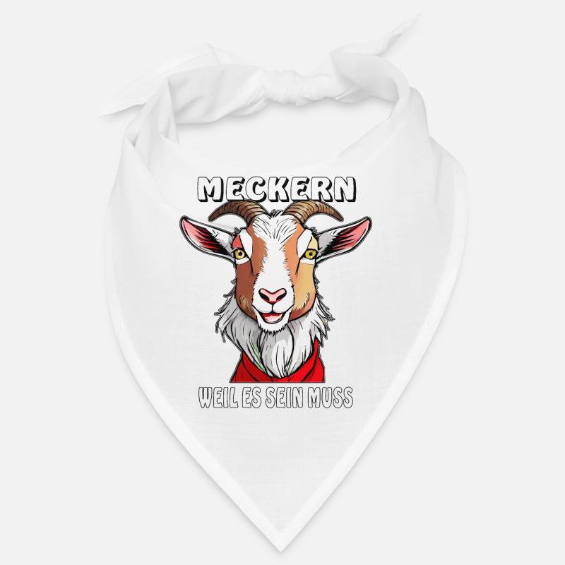GOAT COMPLAINING BECAUSE IT HAS TO BE Bandana