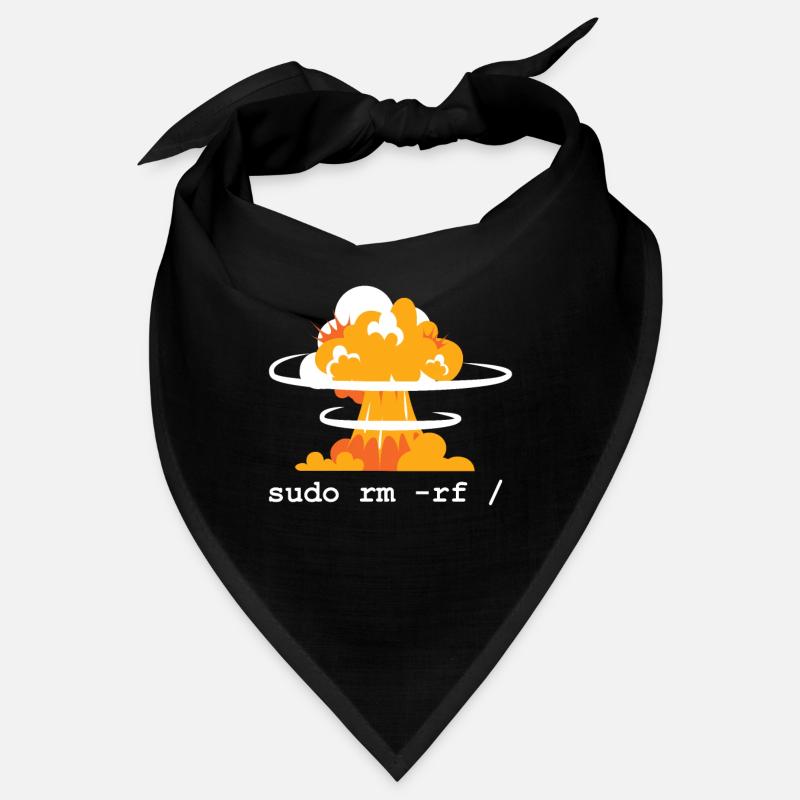 Linux Funny Linux Command Sudo RM RF für Männer Bandana