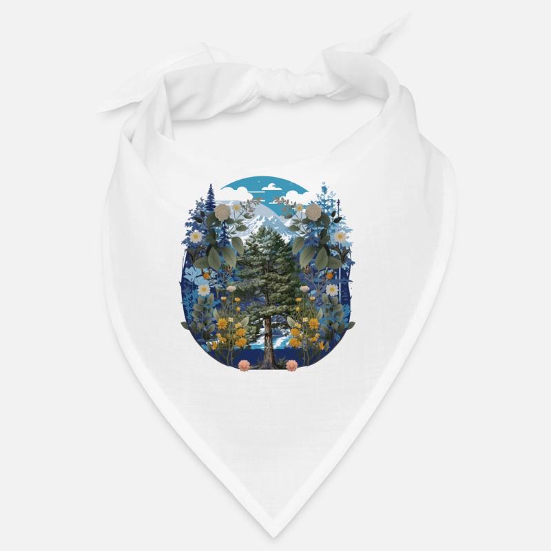 Flora, Botany, Nature, Wilderness, Forest, Spring, Climate Bandana