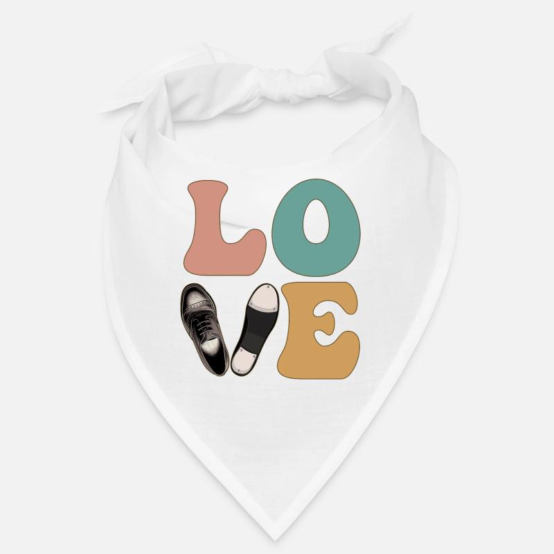 LOVE Claquettes Danseuse Chaussure Danse Bandana