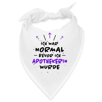 Apothekerin Spruch Apotheke Apothekerin Geschenk - Bandana - Weiß - Vorne