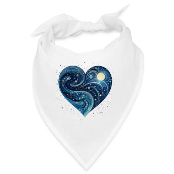 Sternenherz des Mutes T-Shirt CHD Awareness Night - Bandana - Weiß - Vorne