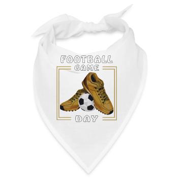 FUßBALL FUßBALLSCHUHE FOOTBALL GAME DAY - Bandana - Weiß - Vorne