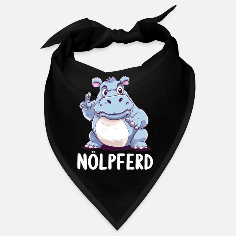 Hippo Hippo Complain Complainer Nölpferd Bandana