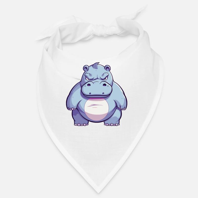 Hippo Hippo Complain Complainer Nölpferd Bandana