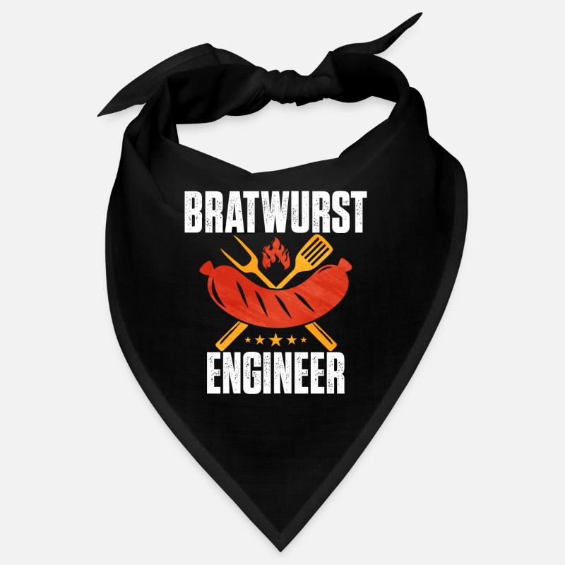 Bratwurst als Geschenk Bandana